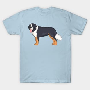 Bernese mountain dog cartoon illustration T-Shirt